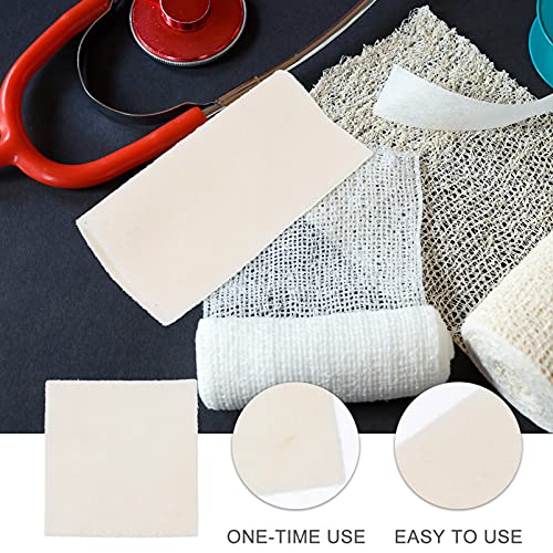 DOITOOL Curativo de Alginato de Cama Almofadas Dor de Patch para a Úlcera De Pressão Ferida Curativo