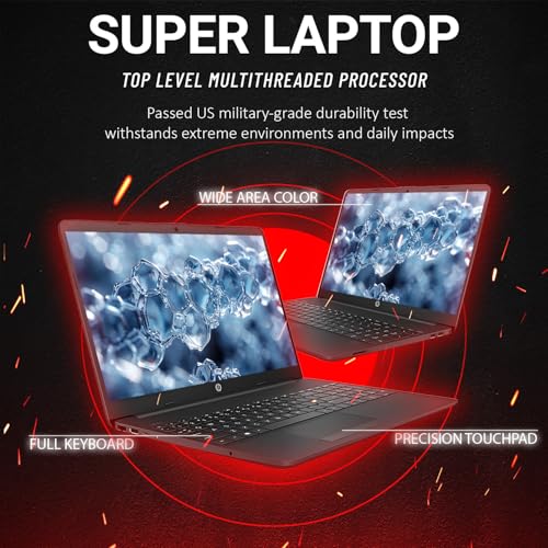 Image of HP 2026 New Generation 15.6 inch FHD Business and Student Laptop, AMD Ryzen 5 7000-Series(Outperforms i7-1165G7), 8GB RAM, 512GB SSD, Copilot AI, Ultra Quiet Design, Long Battery Life, Windows 11 Pro