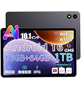 Amazon.co.jp: 【2026新登場 Android 16 タブレット 10インチ