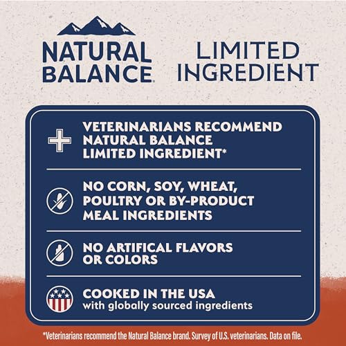 Natural Balance Limited Ingredient Grain Free Salmon & Sweet Potato Dry Dog Food, Sensitive Stomach, 4 lb (Pack of 1) - Thumbnail 5
