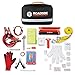 Always Prepared Premium (125 Piece) Roadside Emergency Car Kit – with Jumper Cables – All-in-One Auto Safety and First Aid Kit – Travel Safety for Women, Men, and College Kids – Roadtrip Essentials