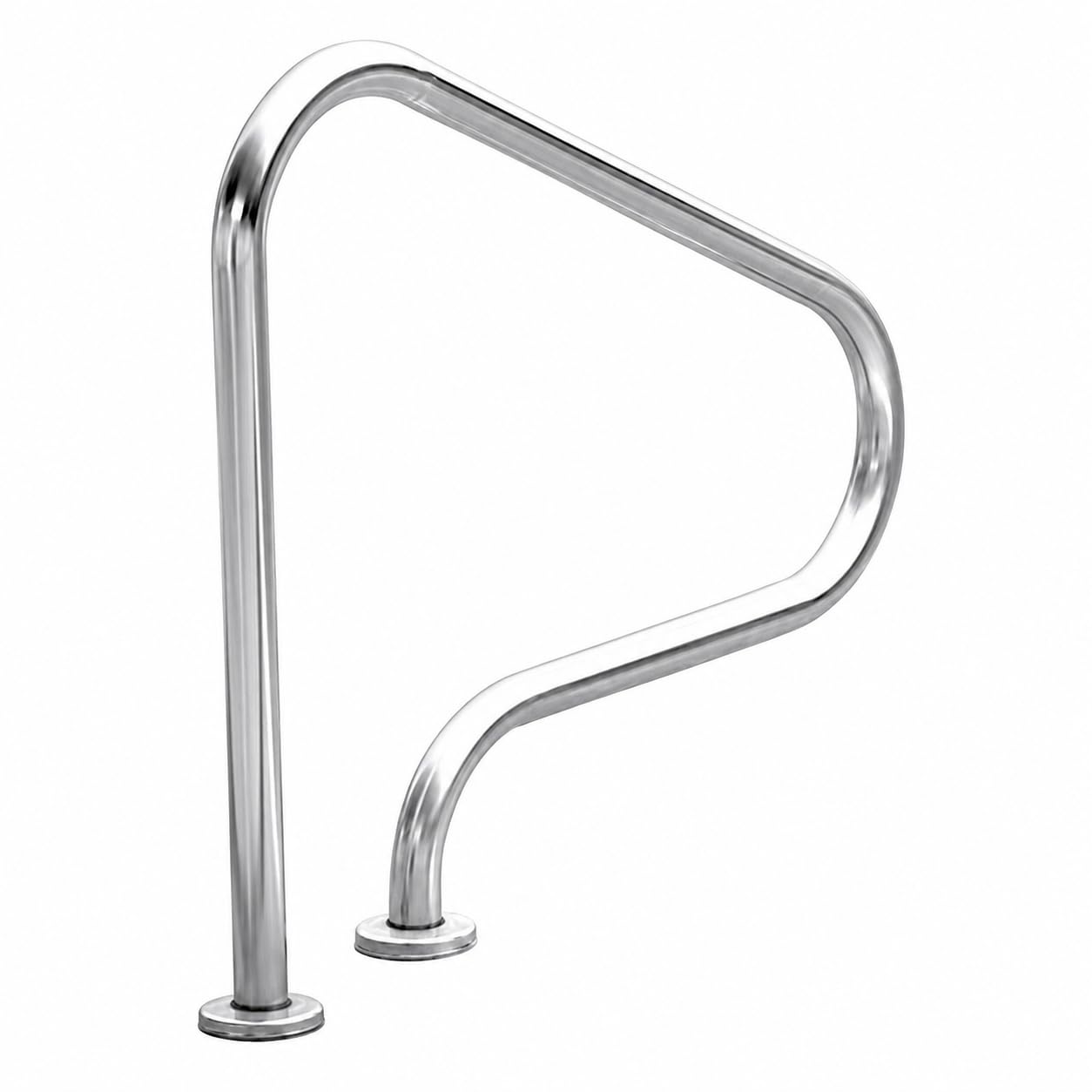 Main Courante Piscine Inox 316 80 cm Argent Intérieur Extérieur