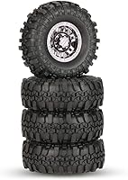 Vista 3 de Goolsky 4 neumáticos AUSTAR AX-4020C de 1.9 pulgadas 4.331 in 1/10 Rock Crawler con borde de rueda Beadlock para D90 SCX10 AXIAL RC4WD TF2 RC Car