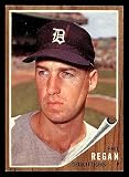 1962 Topps #366 Phil Regan Excellent+ Tigers