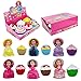MySixKeen 1PCS Cupcake Doll Transform con Sorpresa Perfumada de Gran tamaño Princess Dolls Finos Juguetes de Regalo para niños (Estilo Aleatorio)