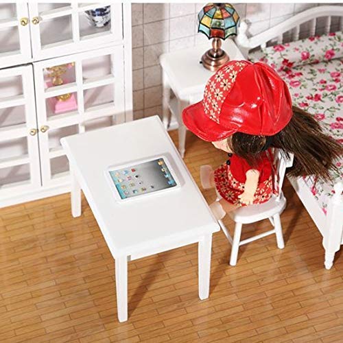 ANNI STAR Dollhouse Accessories, Kids Computer, Kids Tablet and Toy Phone, Age 3-8, 3 Piece Set