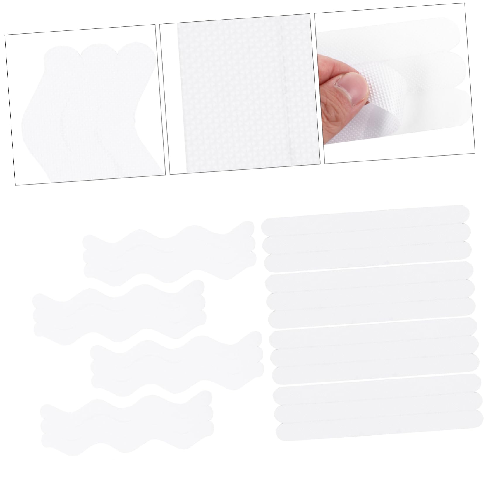 144pezzi Adesive Antiscivolo per Scale e Peva Adatte per Lisce e Umide per e Facili Installare e Resistenti