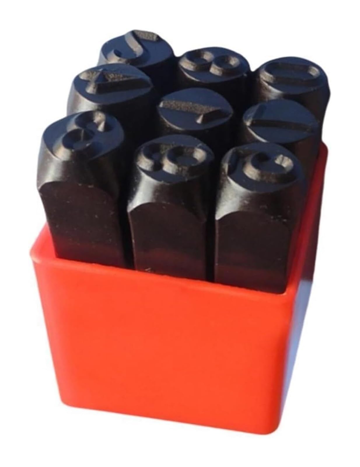 Metal Stamping Tool Set, Steel Letter Number Stamp Punch Set 3-10mm A-Z 0-9(Letter 3mm)