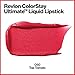 Revlon ColorStay Ultimate Liquid Lipstick, Longwear Rich Lip Colors, Wears for Up to 24 Hours, Satin Finish, 050 Top Tomato, 0.1 fl oz