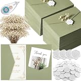 YooNotee 100 Set Wedding Invitation Kits Trifold...