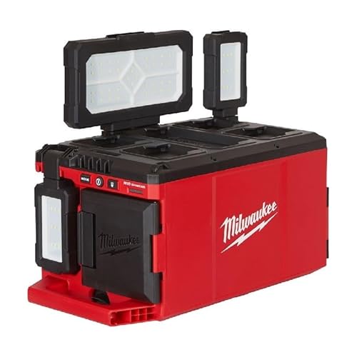 Projecteur MILWAUKEE M18 POALC 0 3000 lumens Chargeur intégré IP54 étanche - vue 3