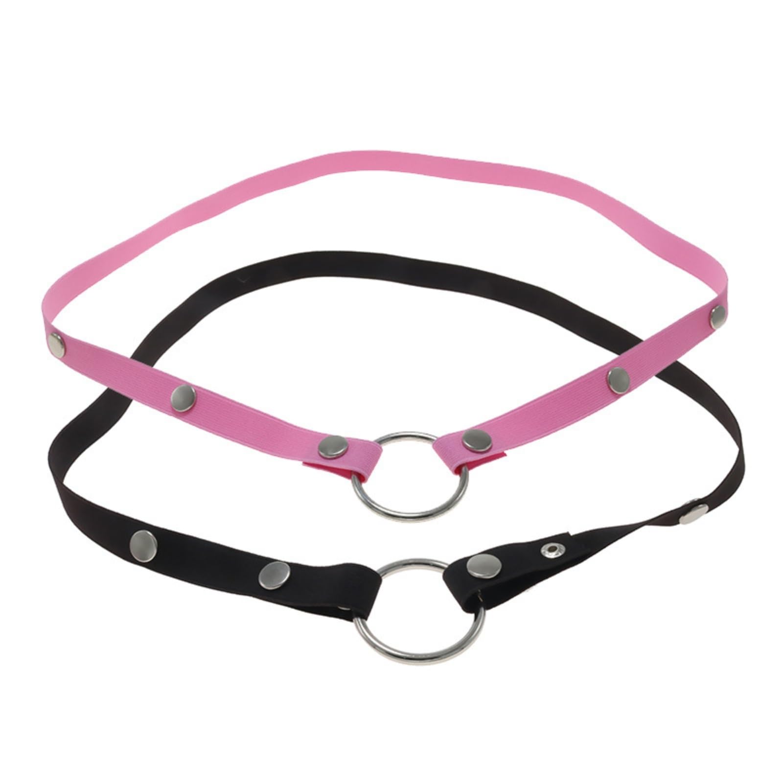 WOLWES Accessori della Cinghia per l'apparato di Fitness Maschio Anti-Shedding della Gabbia (Solo Cintura ausiliaria, Rosa)