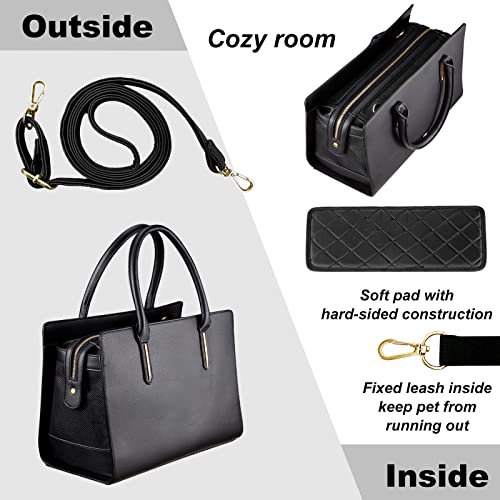 NewEle Porta-Bolsa para Cães Da Moda para Cães Pequenos com Alça de Ombro, Suporta Até 5 Libras de C