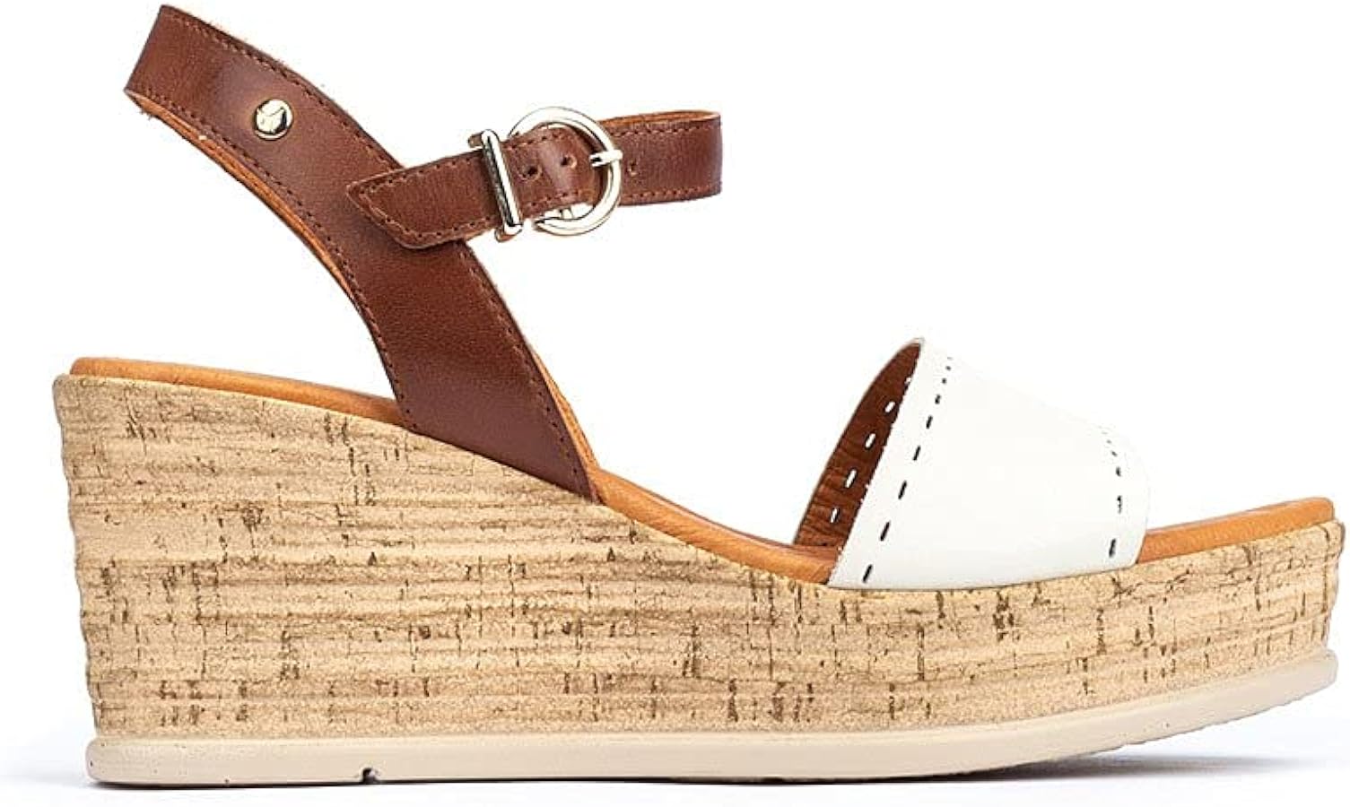 Pikolinos Miranda W2F Leather Wedge Sandals, cream : Amazon.de: Fashion