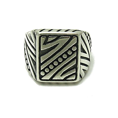 Chevalière Empress R001586 en argent 925 : le prestige du massif