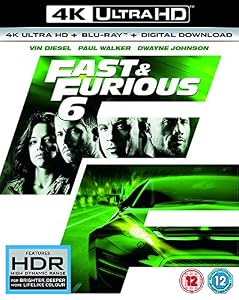 Fast & Furious 6 [4K UHD Blu-ray + Blu-ray] [2013]