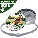 Collar Antiparasitos Perro contra Pulgas, Garrapatas y Mosquitos para perros Anti-pulgas...