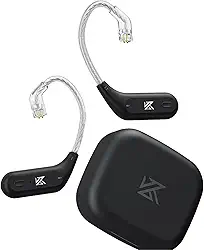 Adaptador KZ AZ09 IEM Bluetooth 5.4, adaptador sem fio atualizado KZ ZS10 PRO em monitores de ouvido, cabo IEM QDC-Pins para ZSN PRO-X/ZS12 PRO X/ZS10 PRO-X/EDX PRO/ZAR/ZAS/ZS10 PRO-2/DQS/CCA CRA