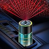 Smart Car Air Freshener Car Diffusers with RGB Ambient Light & Starry Ceiling 4 Scent Modes USB-C Rechargeable Perfume Diffuser for Cars Home Office Bedroom (Cologne-inspired Fragrance,120ml)