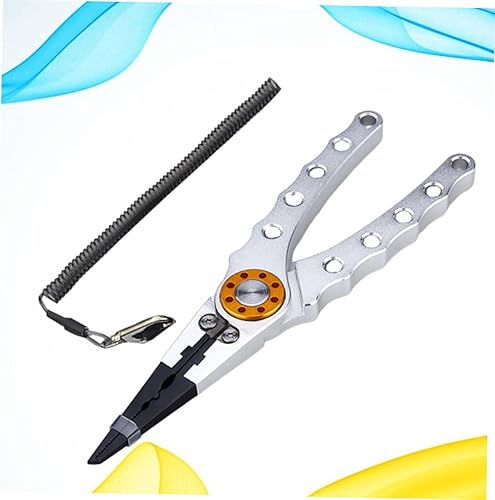 Miniatura 6 de DOITOOL Extractor de anzuelos de pesca Gancho de pesca Abrazadera de aleación de aluminio Alicates Señuelos Tijeras Alicates de corte de alambre
