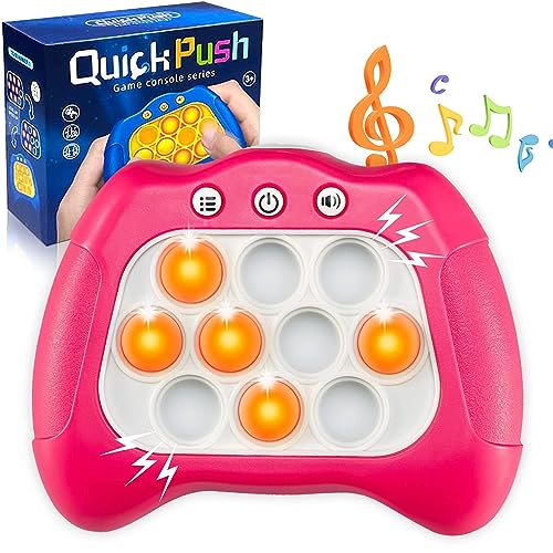 Binnan Pop It Spielkonsole – Elektronisches Fidget Toy Mit 4 Spielmodi, Anti-Stress Für Kinder & Erwachsene
