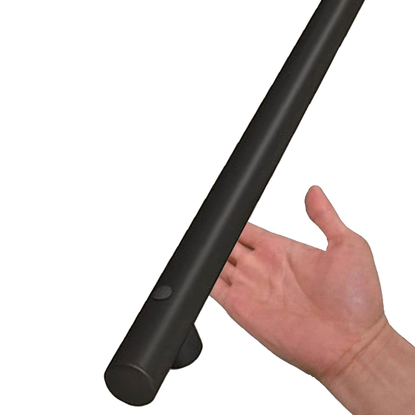 Pasamanos Pared Pasamanos De Acero For Escaleras Interiores, Kit De Soporte For Barandilla De Mano For Montaje En Pared, Varilla De Soporte(3.3ft/100cm)