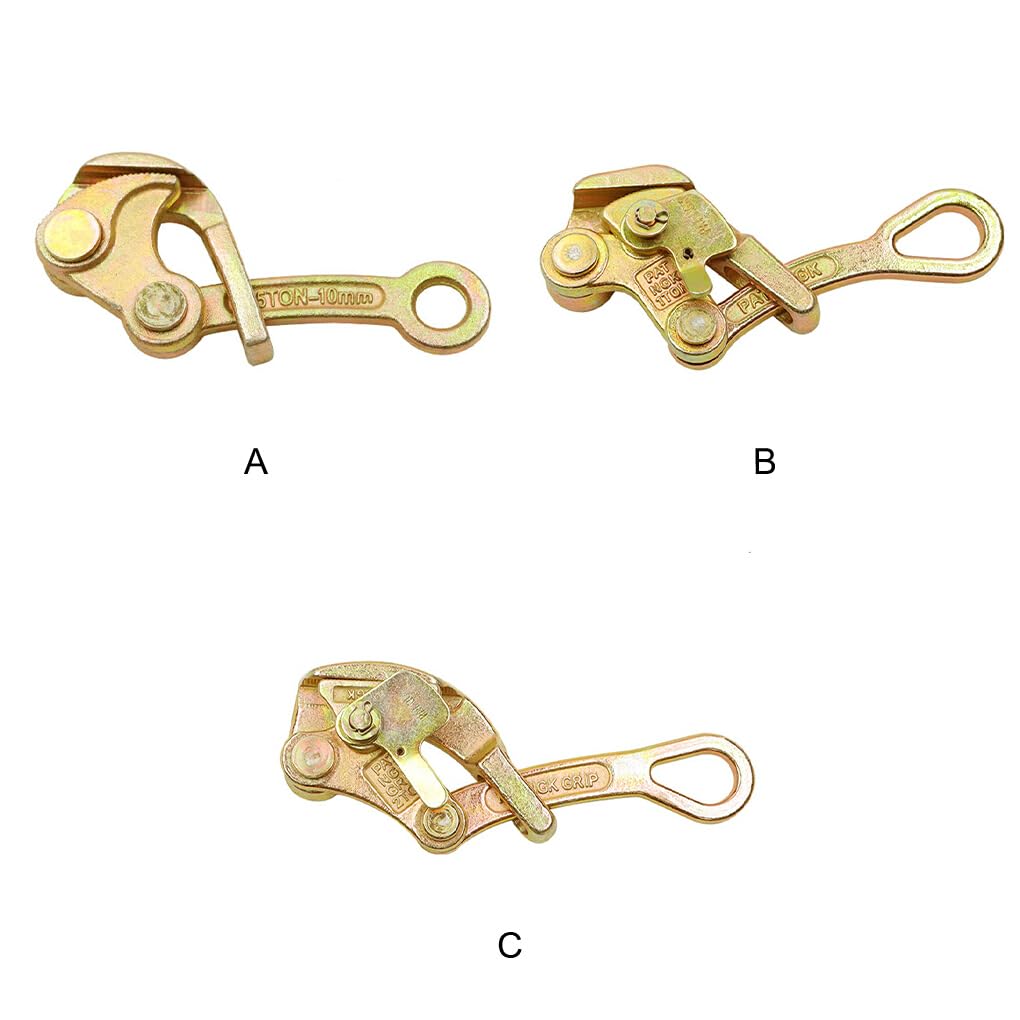 Herramienta de tracción de alambre Grip - Solución fácil y conveniente para aplicaciones de cable de acero Herramienta de tracción de alambre de metal para cable de acero, 0.5T
