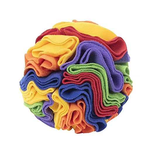 DONGKER Snuffelbal, actief speelgoed voor honden, diameter van 15/20 cm, intelligentie, hondenspeelgoed, kauwspeelgoed voor de geurtraining van honden