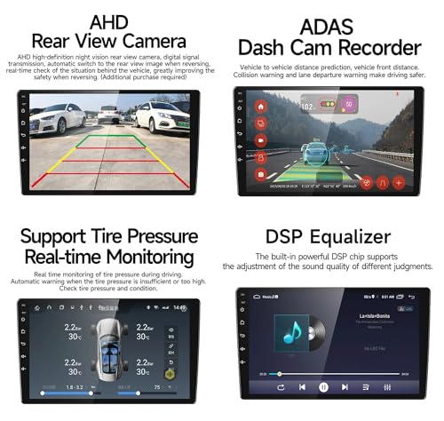 Autoradio Android 12 pour Renault Kadjar avec écran tactile de 9 pouces - 7