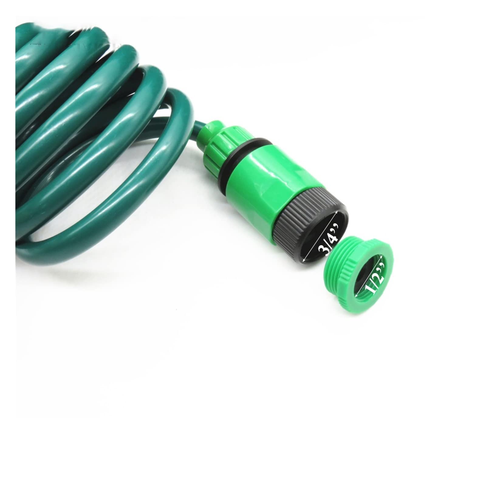 7.5M/15M/30M bobine rétractable tuyau d'eau de jardin Flexible nettoyage voiture printemps en plastique arrosage des plantes pistolet Circulation Fluide(C-30M)