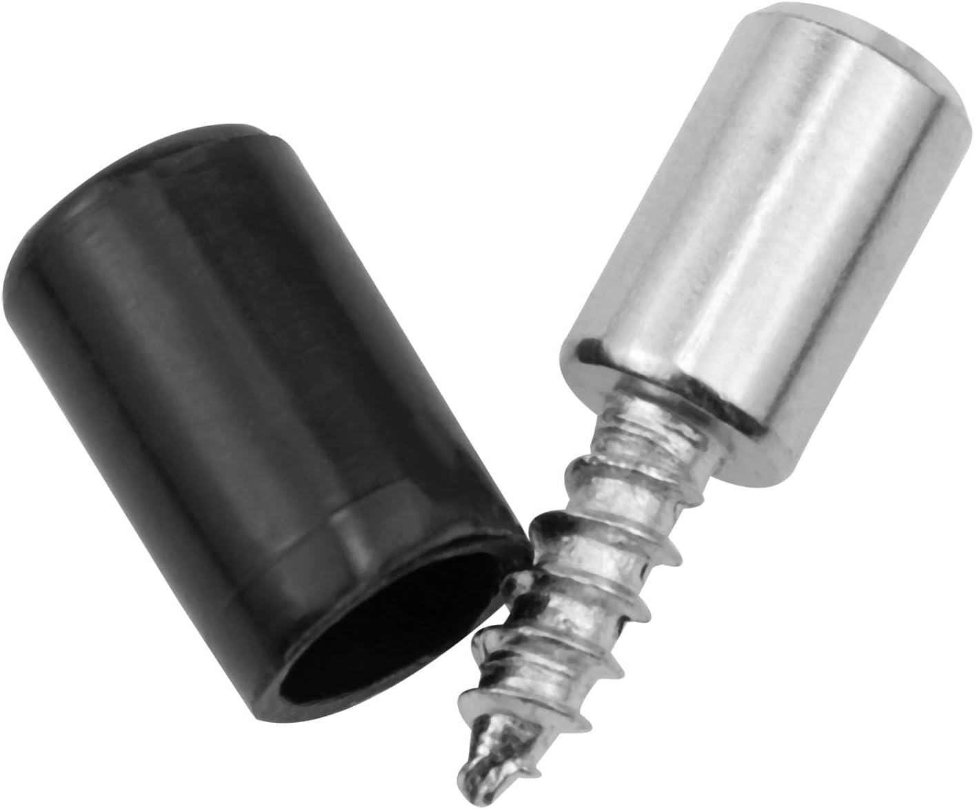 Cabinet Shelf Pegs Shelf Support Nail Shelf Pegs for Shelves Screw Laminate Bracket with Black Non-Slip Rubber Cover for Kitchen Shoe Cabinet and Wine Cabinet Shelf Support Pin 25PCS