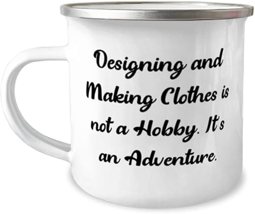 Designing and Making Clothes Gifts For Friends, Designing and Making, Unique Idea Designing and Making Clothes 12oz Camper Mug, From