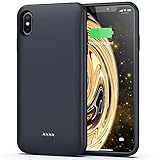 Lonlif Battery Case for iPhone Xs Max, 5000mAh Portable Protective Charging Case Compatible with iPhone Xs Max (6.5 inch) Rechargeable Extended Battery Charger Case (Grey)
