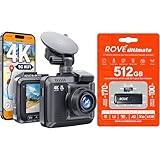 ROVE R2-4K PRO Dash Cam | 512GB Micro SD Card
