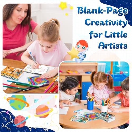 Mini blocs-notes vierges kioooki en lot de 48 petits carnets - 6