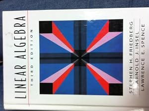 Book cover Linear Algebra (3rd Edition)