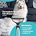 RUBOLD Dematting Tool - Pet Safe Undercoat Grooming Rake for Medium and Long Hair Dogs, Cats, and Other Pets