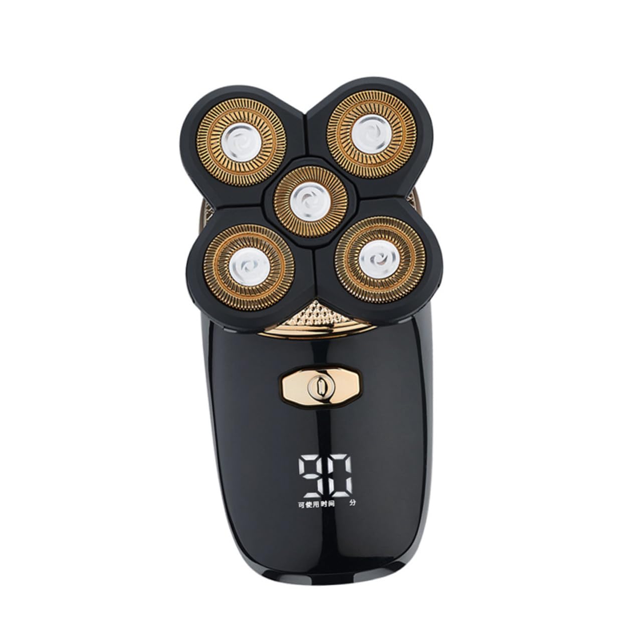 GALPADA Rasoio Elettrico Uomo 5 in 1 Professionale, Tagliacapelli Rivestimento in Titanio, Funzione Fading e Rifinitura, Ricaricabile USB per Barba e Chioma