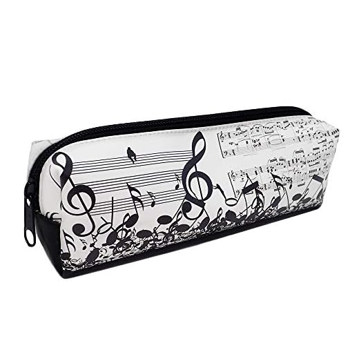 Estuche Diseño Clave De Sol Notas Musicales.