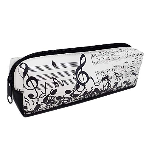 Estuche Diseño Clave De Sol Notas Musicales.