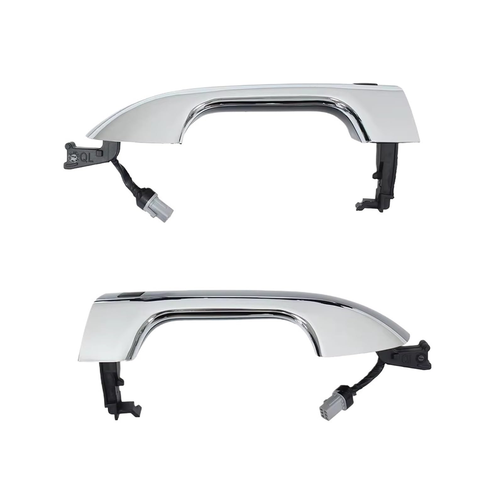 DBCKLS Vehicle Exterior Outer Door Handle for Kia for Sportage 2017 2018 2019 2020 2021 82651-D9710 82661-D9710 2Pcs Driver and Passenger Side Outside Door Handle(1 Pair)