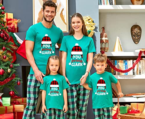 Matching Family You Serious Clark Plaid T-Shirt3