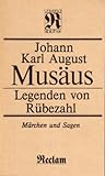  Musäus, Legenden von Rübezahl, Märchen und Sagen