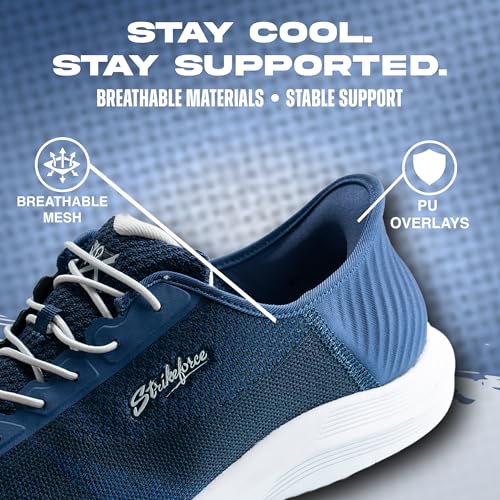 KR Strikeforce Pilot Navy Men's Athletic Bowling Shoe Size 10.5 by KR Strikeforce - Image 5