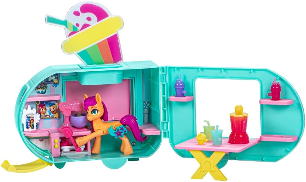 My Little Pony Playset Sunny Starscout Smoothie Truck Set, Hoof to