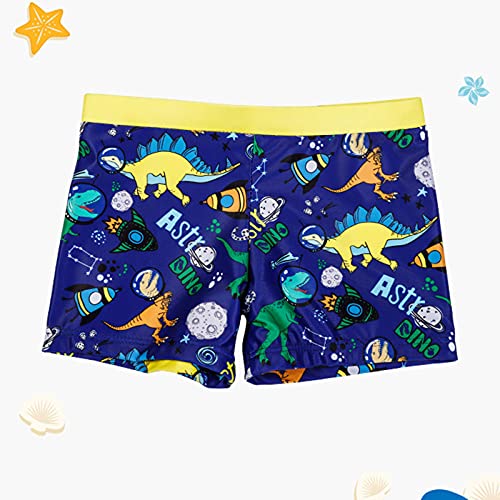 Calções de bebê para meninos com estampa de dinossauro, nadando, calção de bebê, praia, crianças, me