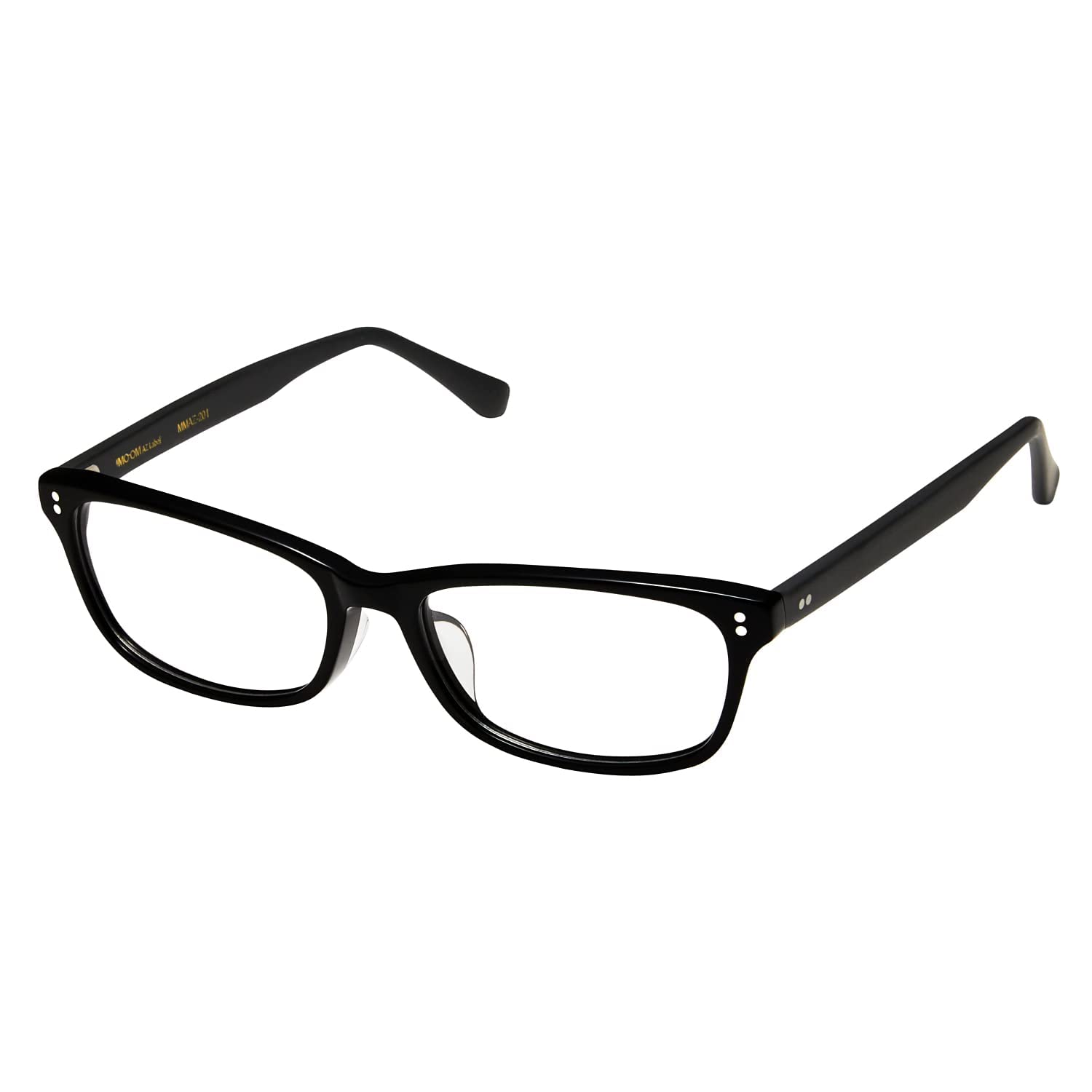 Amazon.co.jp: [MOOM AZ Label] 老眼鏡 4.25 スクエア アセテート