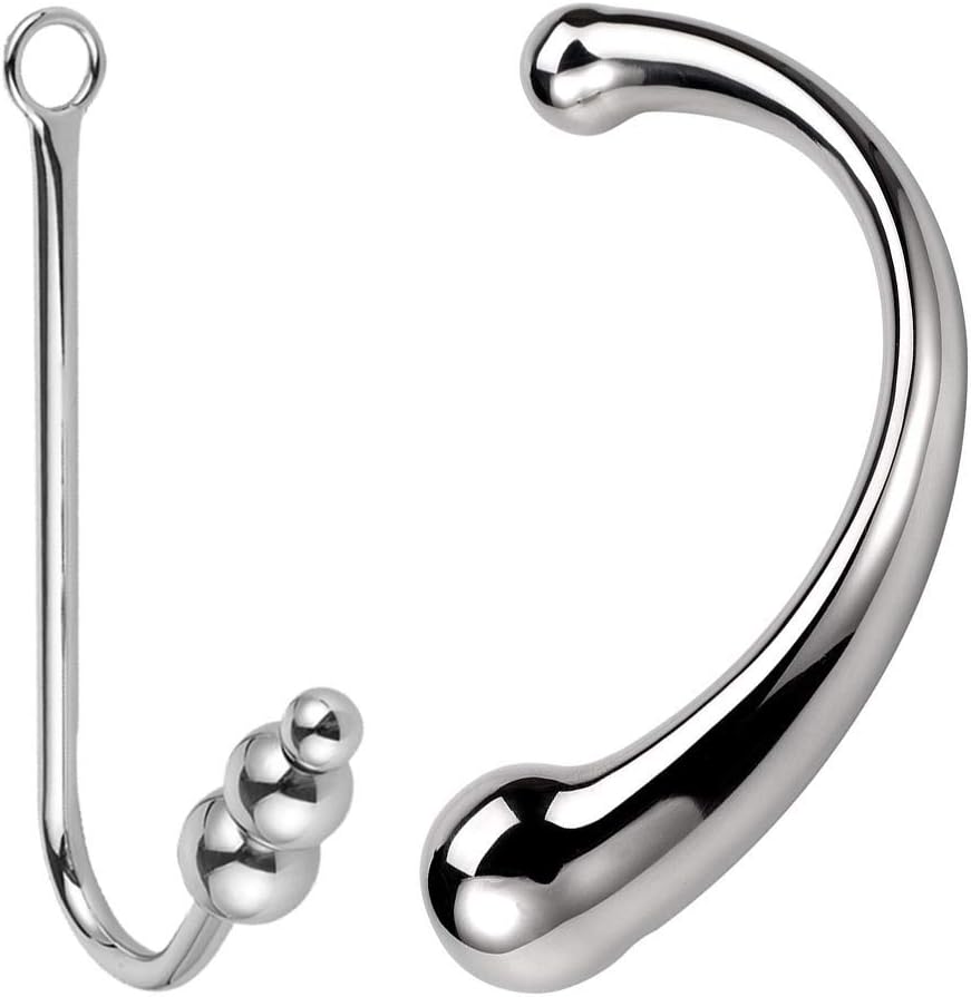 Anal Hook with 3 Balls & G-spot Massage Dildo Sexbaby