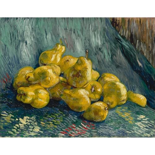 Toile Van Gogh salon et chambre à coucher impression géante Nature morte avec coings ARTICULOZY
