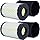 Harbot (Pack of 2) D130 D140 D110 D105 Air Filter for John Deere MIU14395 E130 E100 E120 Z225 D100 Z235 Z255 L105 X124 L107 YTH22V46 YTH24V48 YTA22V46 Lawn Mower Tractor